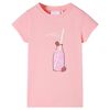 vidaXL T-shirt f&ouml;r barn rosa 116