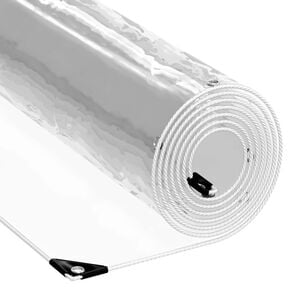 vidaXL V&auml;xtskydd Transparent 20 x 1,5 m PVC