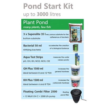 Velda Startpaket för damm med växter 3000 L 181560