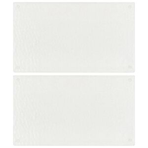 vidaXL Sk&auml;rbr&auml;da 2 st genomskinliga bubblor h&auml;rdat glas