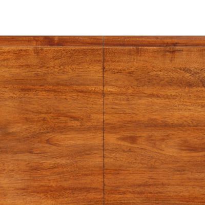 vidaXL Matbord massivt trä med honungsfinish 180x90x76 cm