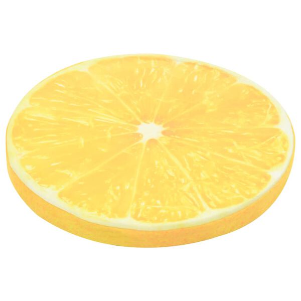 vidaXL Kuddar 2 st tryck frukt apelsin