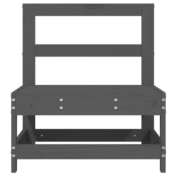 vidaXL Mittensoffa massiv furu