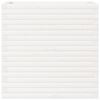 vidaXL Odlingsl&aring;da vit 70x40x68,5 cm massiv furu