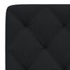 vidaXL Headboard Cushion Black 90 cm Fabric