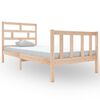vidaXL S&auml;ngram massiv furu 90x190 cm