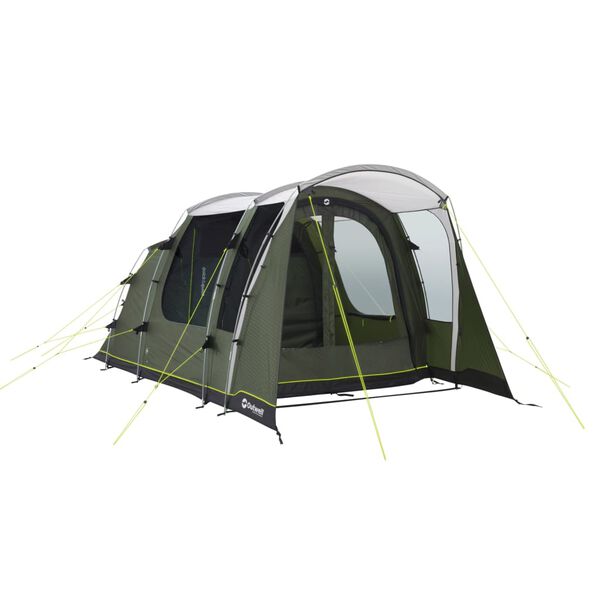 Outwell Tunnelt&auml;lt Ashwood 3 3-personer 2-rum m&ouml;rkgr&ouml;n