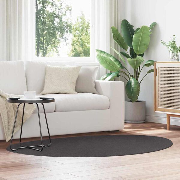 vidaXL Omr&aring;desmattor HUARTE Antracit 120 x 170 cm Polyester