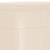 vidaXL Fotpall Beige 70x55x41 cm mikrofiber tyg