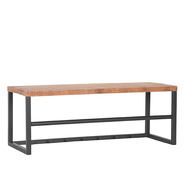 LABEL51 Kl&auml;dh&auml;ngare Swing 80x30x30 cm tr&auml;/br&auml;nt st&aring;l