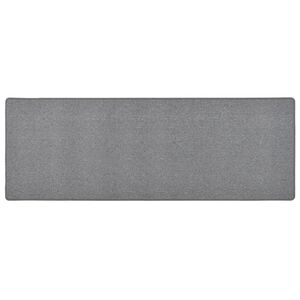 vidaXL G&aring;ngmatta m&ouml;rkgr&aring; 50x150 cm