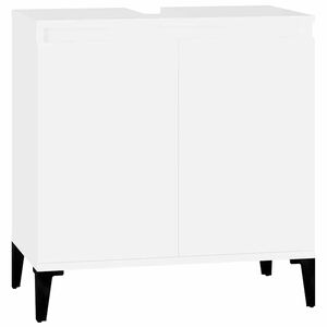 vidaXL Tv&auml;ttst&auml;llssk&aring;p vit 58x33x60 cm konstruerat tr&auml;