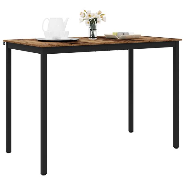 vidaXL St&aring;ende Barbord Konstruerat tr&auml;