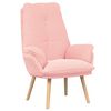 vidaXL f&aring;t&ouml;lj Rosa 69 x 74 x 93 cm Sherpa tyg