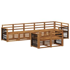 vidaXL Utomhussoffset 7 st