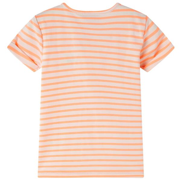 T-shirt för barn neonorange 92