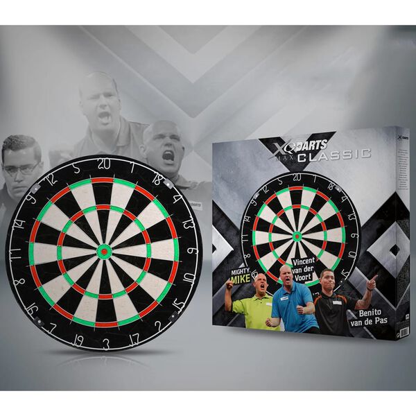 XQmax Darts Pilkastningstavla Klassisk Bristle