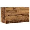 vidaXL Badrumssk&aring;p &aring;ldrat tr&auml; 80x38,5x45 cm konstruerat tr&auml;