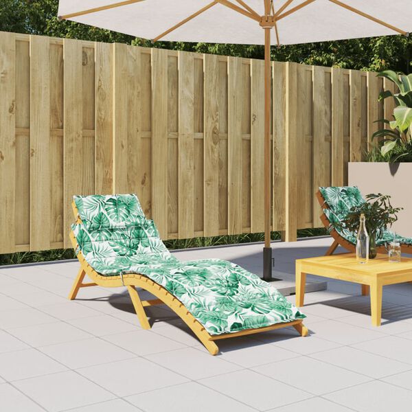 vidaXL Sols&auml;ngsdyna bladm&ouml;nster oxfordtyg