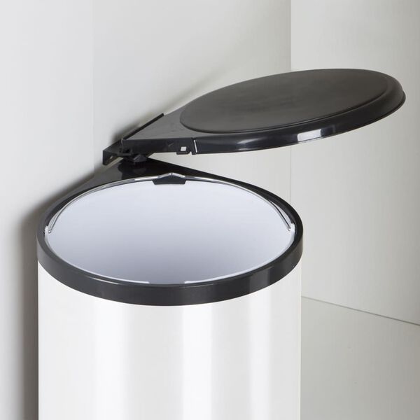 Practo Home Inbyggd pedalhink 14 L vit och svart