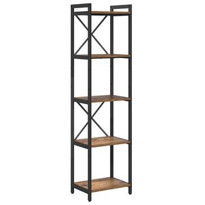 vidaXL Hyllsystem Gammalt tr&auml; 40 x 30 x 155 cm Konstruerat tr&auml;