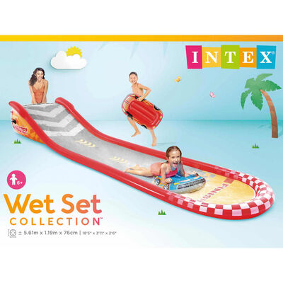 Intex Vattenglidbana Racing Fun Slide 561x119x76 cm