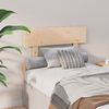 vidaXL Sänggavel 93,5x3x81 cm massiv furu