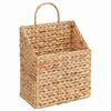 vidaXL H&auml;ngande korg Vattenhyacint 30 x 17,5 x 49,5 cm Naturf&auml;rg