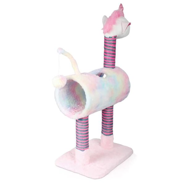 Pets Collection Kl&ouml;spelare Unicorn rosa 40x30x85 cm