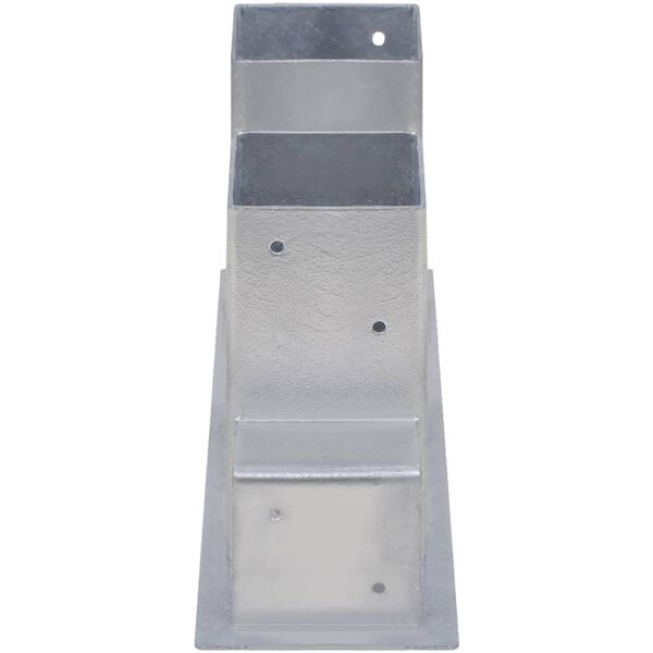 vidaXL Vedstaplingsst&ouml;d 4 st st&aring;l silver