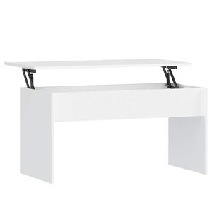 vidaXL Soffbord vit 102x50,5x52,5 cm konstruerat tr&auml;