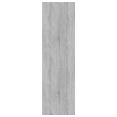 vidaXL Bokhylla/Rumsavdelare grå sonoma 80x30x103 cm konstruerat trä