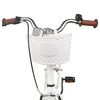 vidaXL Barncykel 20 Tum 6-11 Vit