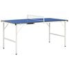 vidaXL 1,5 meter pingisbord med n&auml;t 152x76x66 cm bl&aring;