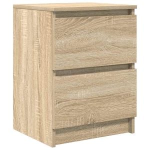 vidaXL TV-b&auml;nk sonoma ek 40x35x54 cm konstruerat tr&auml;