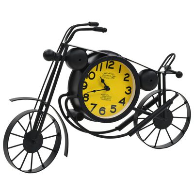 vidaXL Väggklocka motorcykel vintage