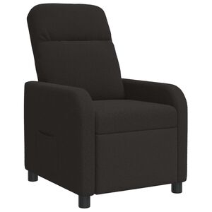 vidaXL Recliner Svart Boucl&eacute;