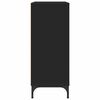 vidaXL Sideboard med l&aring;da Svart 79,5 x 33 x 82 cm Konstruerat tr&auml;