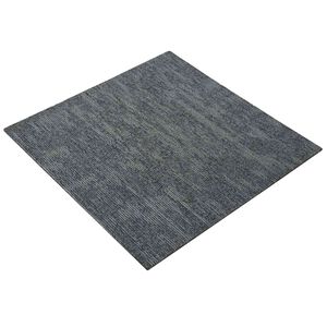 vidaXL Mattan platta Himmel Gr&aring; 50 x 50 cm 36 st PP och Bitumen