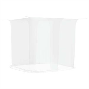 vidaXL H&auml;ngande myggn&auml;t 156 mesh vit 220x180x180 cm