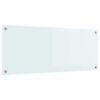 vidaXL K&ouml;ksskydd Mj&ouml;lk 100 x 40 cm h&auml;rdat glas