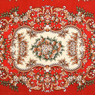 vidaXL Orientalisk matta flerfärgad 140x200 cm