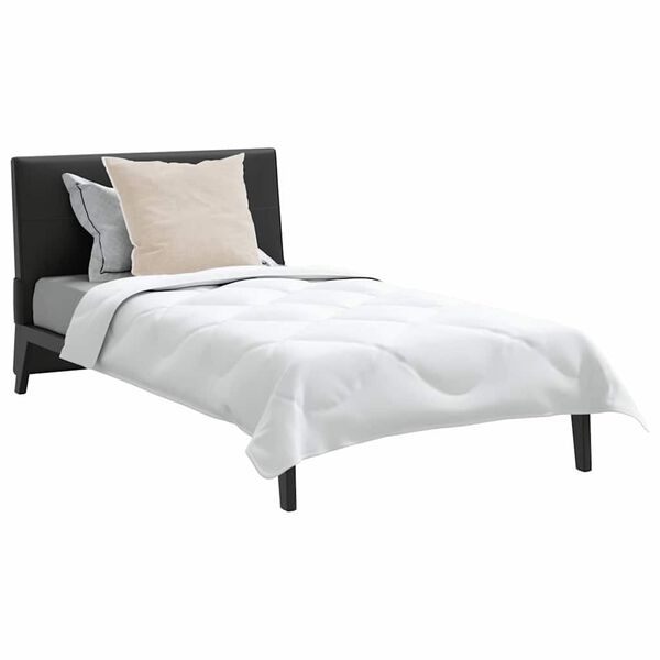 vidaXL Året runt duvet med kudde 2 pcs Vit Mikrofiber