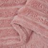 vidaXL Kastfilt Rosa 150 x 130 cm Fleece