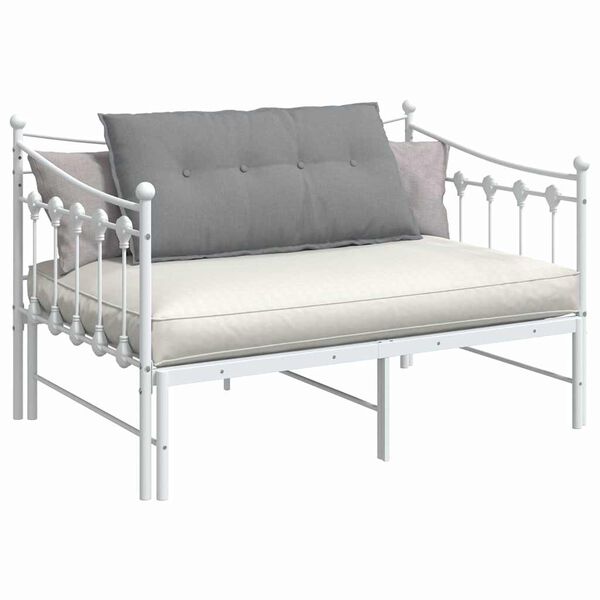 vidaXL Ryggkudde Ljusgr&aring; 100 x 19 x 50 cm tyg