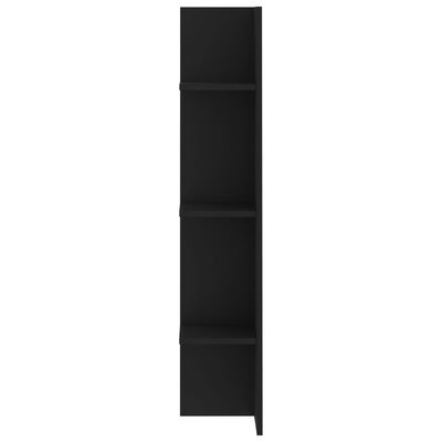 vidaXL Tv-bänk svart 152x22x113 cm konstruerat trä