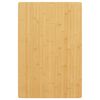 vidaXL Bordsskiva 60x100x2,5 cm bambu