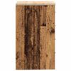 vidaXL Garageskåp gammalt trä 40x51x85 cm massivt trä furu
