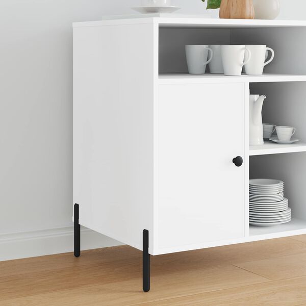 vidaXL M&ouml;belf&ouml;tter 12 pcs Svart 66 x 36 x 160 mm J&auml;rn