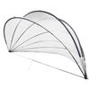 vidaXL Poolkupol 592 x 590 x 275 cm PVC Transparent